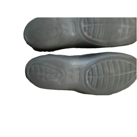 Crocs Womens Kadee Flat Ballet Slip On Comfort Size 9 Shoes Sandals Black - Picture 4 of 9